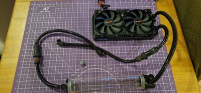 Custom Loop Wasserkühlung Alphacool + be quiet! 360/240 mm Set Radiator WaKü