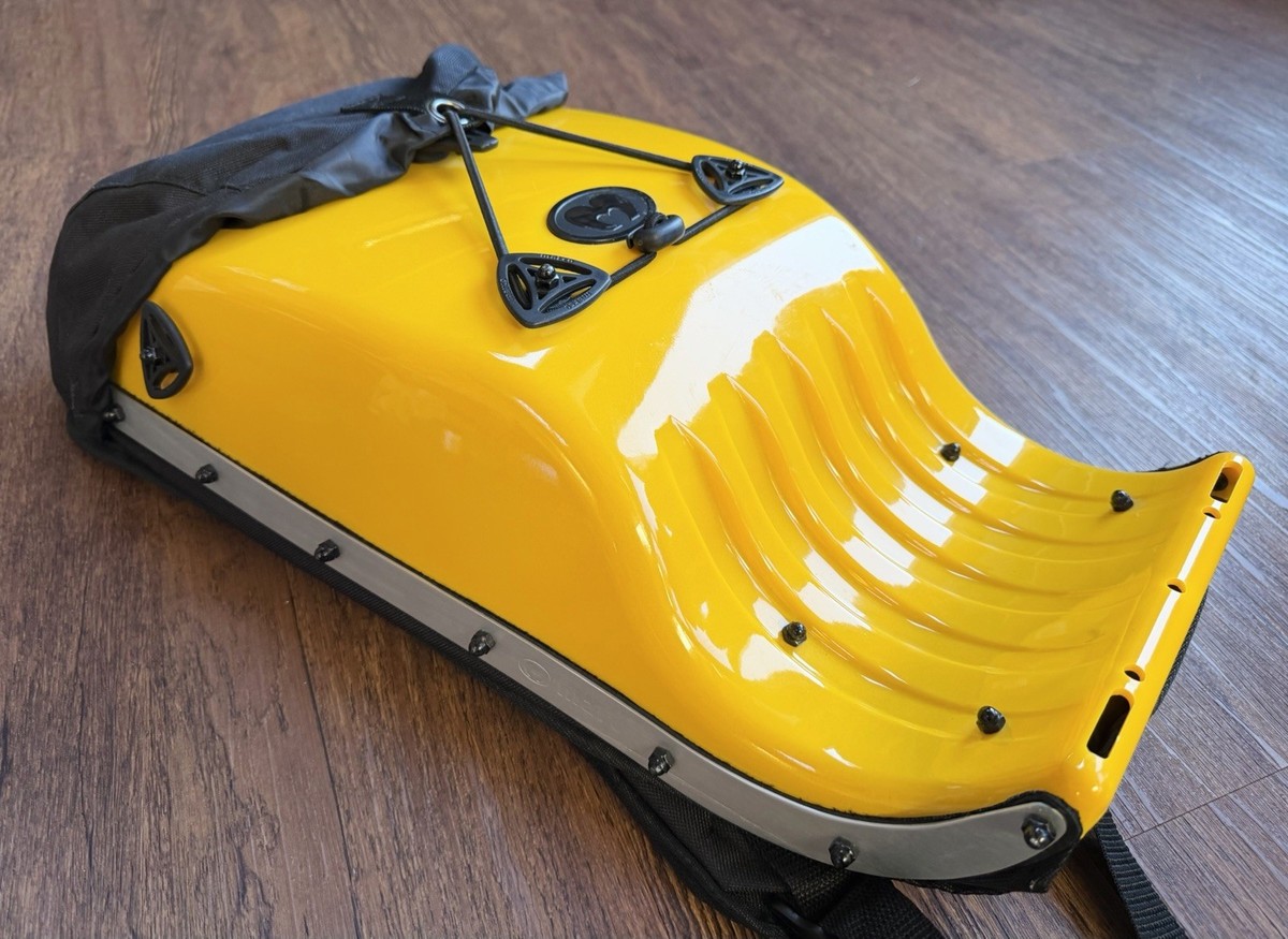 Alex Backpack Marco Hardshell Motorcycle Backpack Yellow