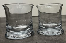 2 Holmegaard No. 5 Skibsgläser, Kristall, mundgeblasen