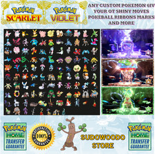 ANY CUSTOM POKEMON SCARLET/VIOLET SHINY/TERA TYPE/OT/GENDER