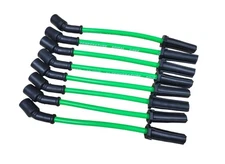 Ton's Performance 11" 10mm Spark Plug Wire Set GM LS LT LSX LQ9 Truck SUV Lime