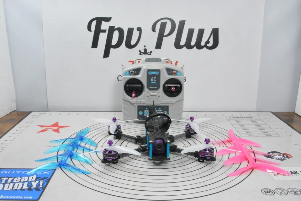 RTF 5 inch FPV Freestyle/Racing Drone +LEDs + Remote + F4 FC - Image 2 of 4