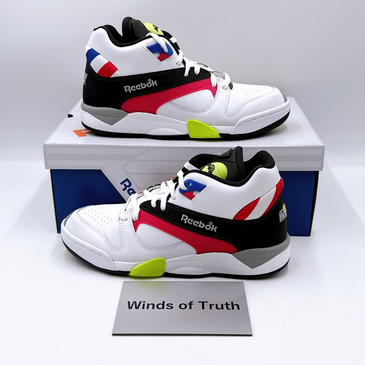よ Reebok Court Victory Pump 35th Michael Chang White 100203236 Men's