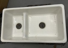 Kohler K-6625 Iron-Tones Smart Divide Double Basin Enamel Kitchen Sink