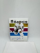 2023-24 Upper Deck The Cup Jeremy Swayman Basics Auto Bruins Stud