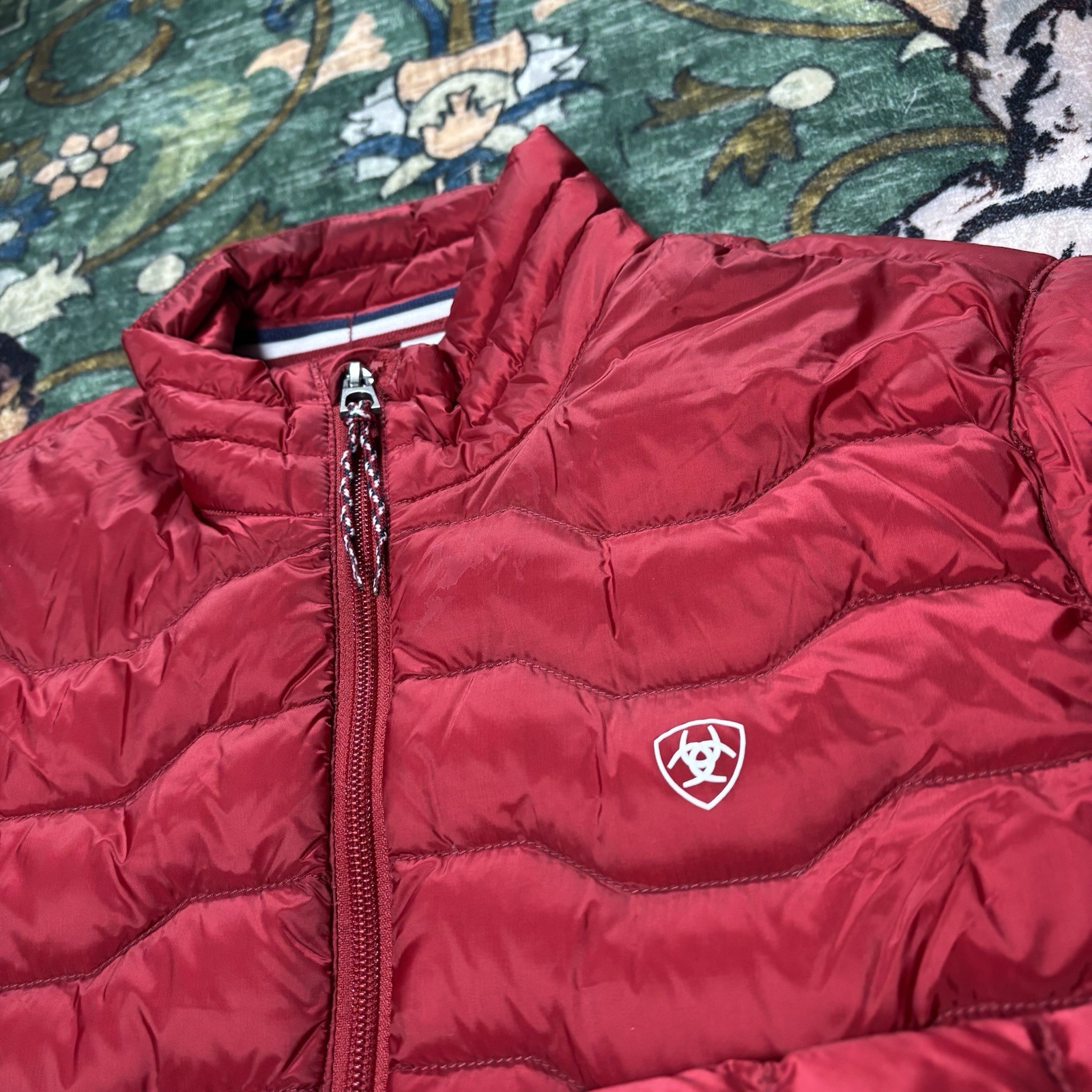 Ariat Ideal Down Puffer Jacket Packable Full Zip … - image 4