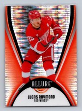 2025-26 Allure Hockey Lucas Raymond Orange Slice #70 Red Wings