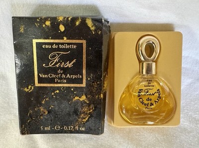 First by Van Cleef & Arpels. Mini Eau de Toilette, EDT.  5ml  0.17 fl oz. Full