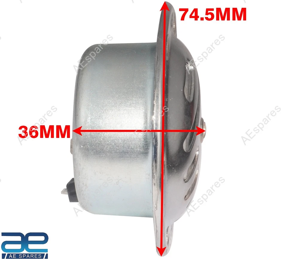12 Volt AC Horn Chrome Plated For Vespa Sprint Primavera Scooter - Изображение 2 из 4