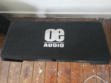 3600 WATTS TWIN 12" Subwoofer Built In Amplifier DEEP BASS AND BASS CONTROLLER