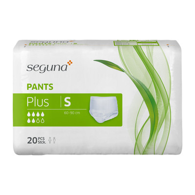 SEGUNA Pants Plus Inkontinenzhosen Gr. S M L XL 20 St. / 60 St. / 80 St.