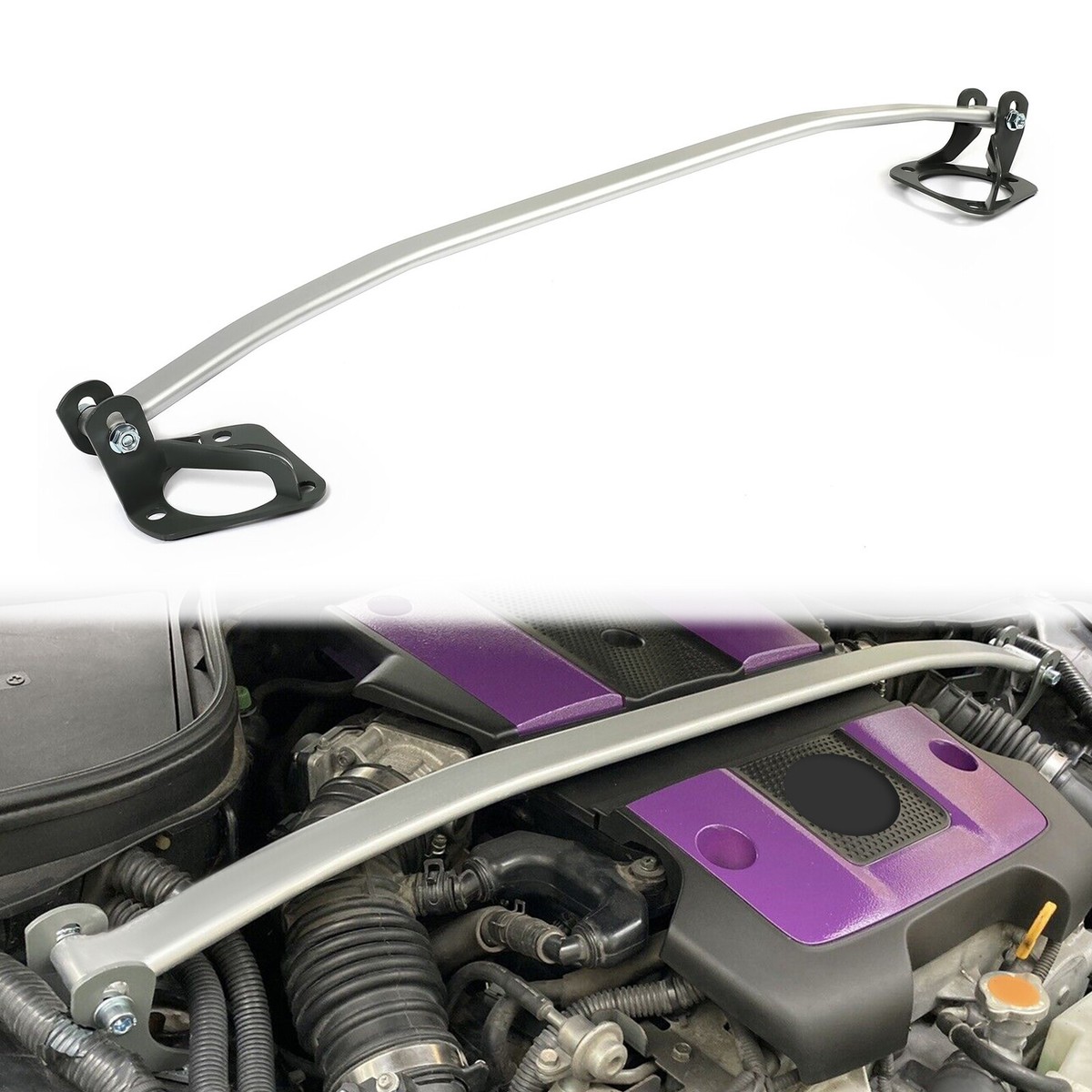 KUAFU Front Tower Brace Strut Bar Compatible with 2007-2013