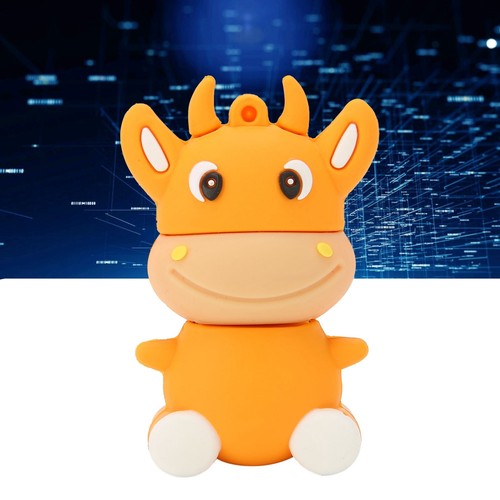 U Disk 3D Cartoon Calf Model Orange USB Storage For 7/8/10/Vista/XP/ TPG - Picture 11 of 34