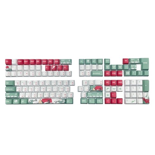 Thai Keycaps Coral Sea Themed Keycaps for 61/64/68/75/87/98/104/108 Keyboard - Photo 5/10