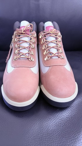 New! TIMBERLAND MEN’S 9.5 WATERPROOF FIELD BOOTS MID LACE 1A18Rl Mac N Cheese - Picture 2 of 16