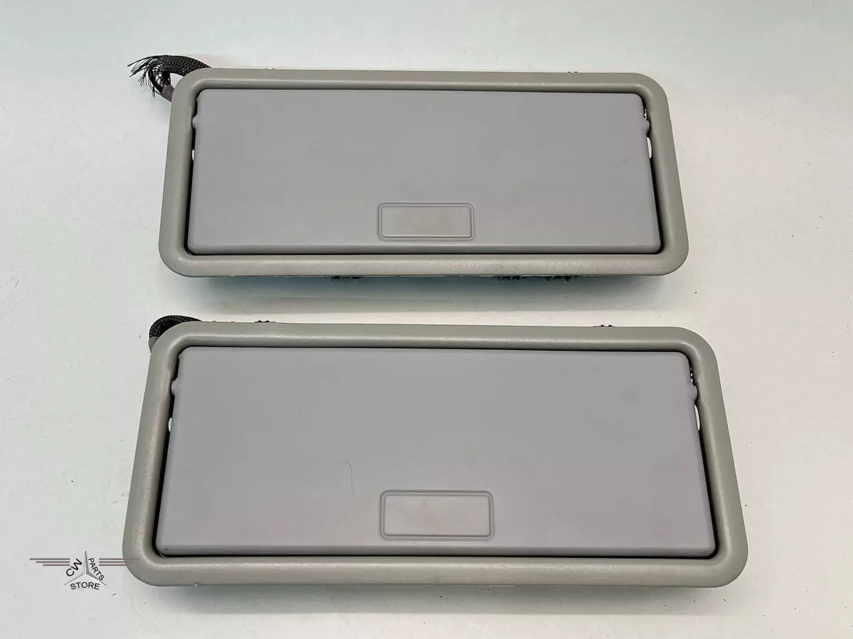 Mercedes W140 400SE S420 S320 S Class Rear Vanity Mirror Set Gray 