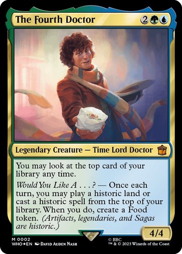 Astrid Peth NM Regular MTG Universes Beyond Doctor Who Unplayed