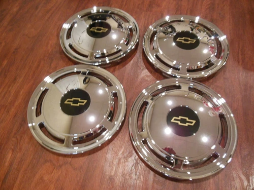SET OF  1985-1996 FITS CHEVROLET CAPRICE Police Car 15" Hubcaps WHEELCOVERS 