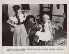 PBS 1960s Fort Frederica Tavern Scene National Educational Television Photo