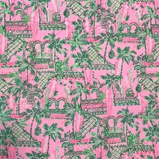 Lilly Pulitzer Cotton Poplin Fabric Mandevilla Baby Always Worth It 36" X 57"