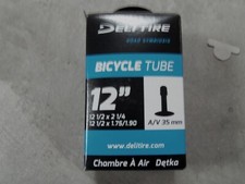 12"chambre a air velo 12 1/2x2 1/4 ..12 1/2x1.75/1.90 grosse valve 