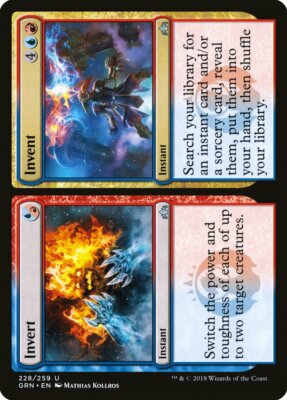 4 Invert // Invent 4x x4 - NM - Guilds of Ravnica - SPARROW MAGIC