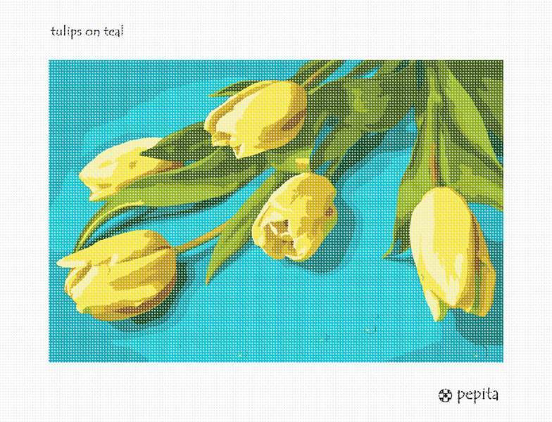 Needlepoint Canvas - Tulip Bulb