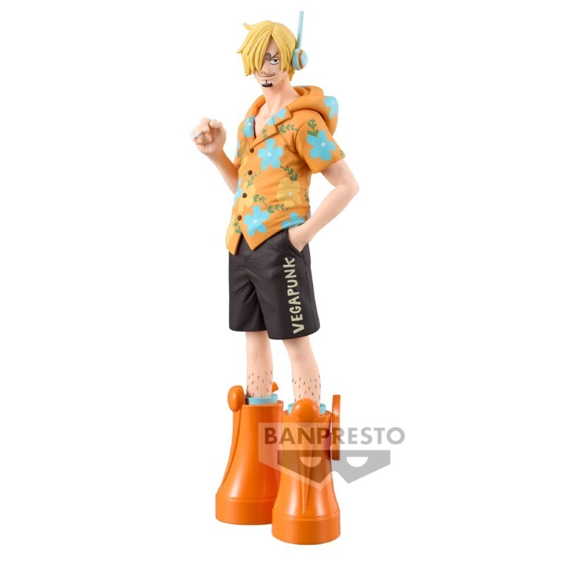 Figurine Sanji Egghead de 17cm pour décorer un bureau de geek