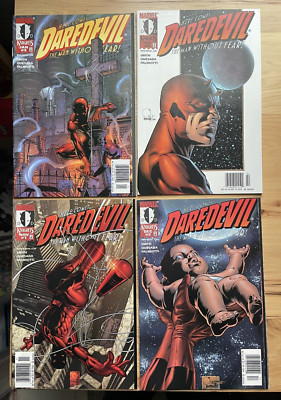 Daredevil #1-4 Set Marvel Knights 1998 -J. Scott Campbell/ Quesada NEWSSTAND
