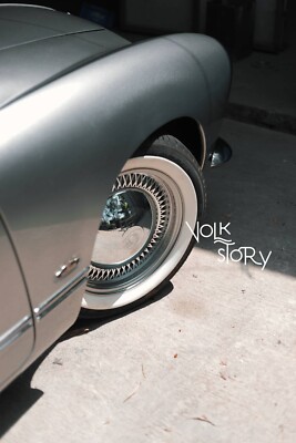 アクセサリー VWBEETLE&KARMANN GHIA VW BEETLE KARMANN GHIA TYPE 3 ALLUMINIUM BEAUTY RING WHEEL TRIM 5