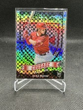 2021 Panini Chronicles Alec Bohm Crusade Building Blocks Prizm Refractor RC #23