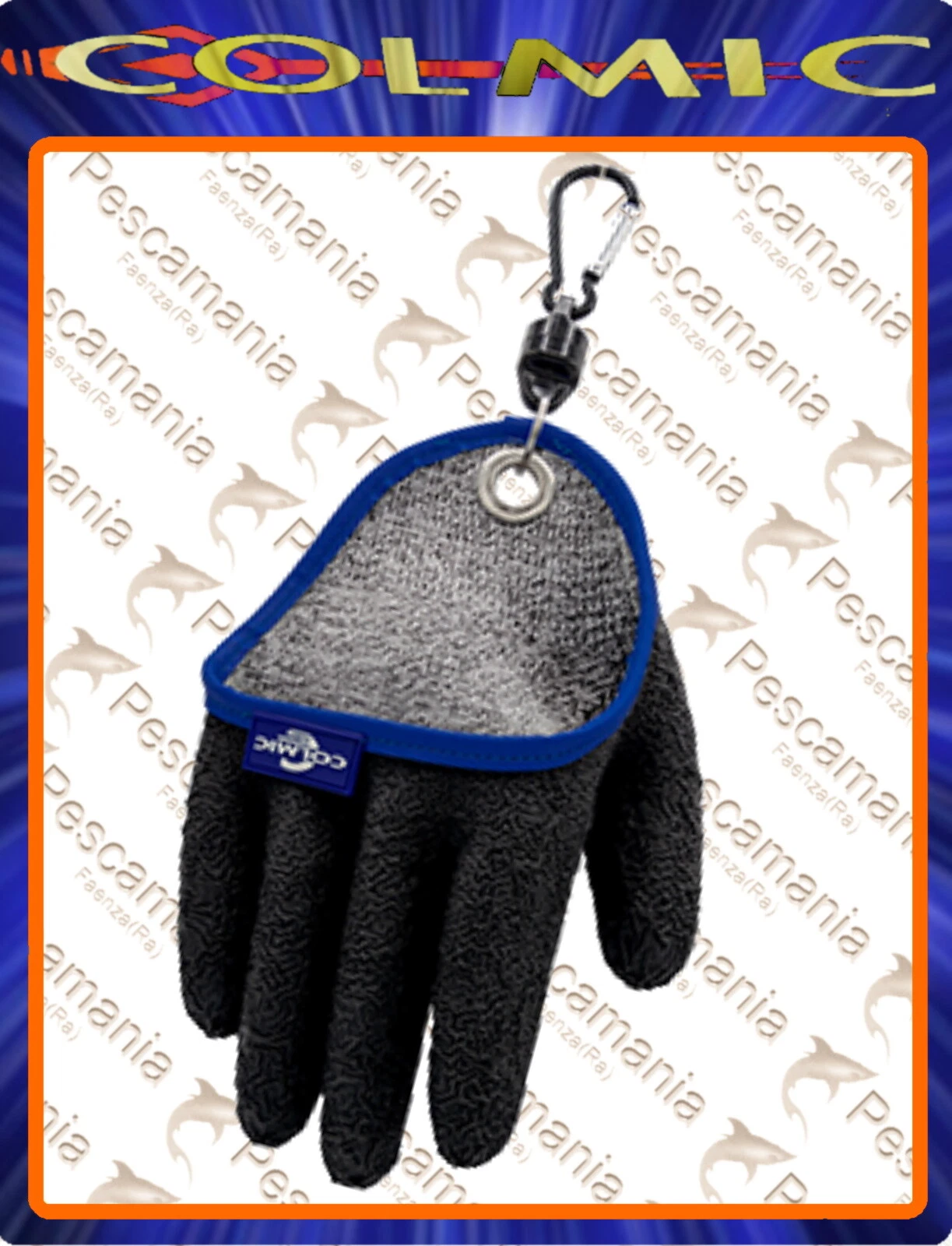 Colmic L Right Hand Glove with Gripper Rubber and Magnet System