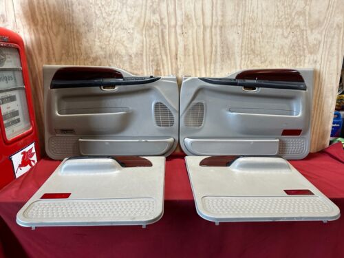 1999-2007 FORD SUPER DUTY DOOR PANELS LARIAT TAN 5C34 99-07 CREW CAB F250 F350