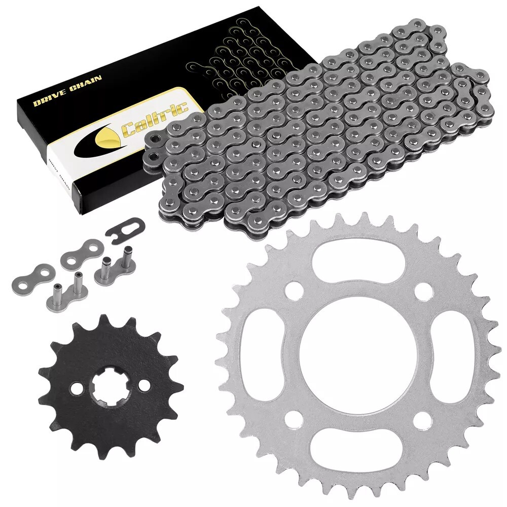 NEXGIM  D7552 Drive Chain & Sprockets For Honda Grom 125 MSX125 2014-2020