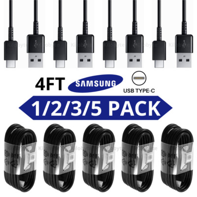 USB-C to Type C Charger Cable 4ft Fast Phone Charging Cord For Samsung/Google/LG