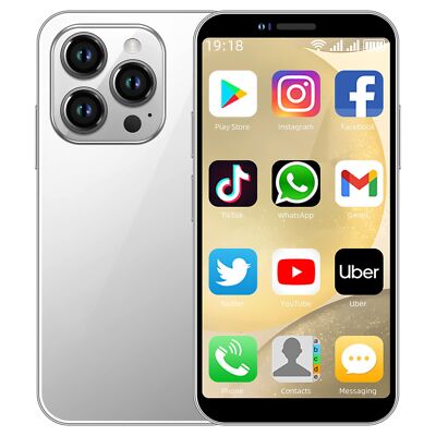 4G i16 Mini Smartphone 3+64 GB Unlocked Pocket Phone 2600mAh