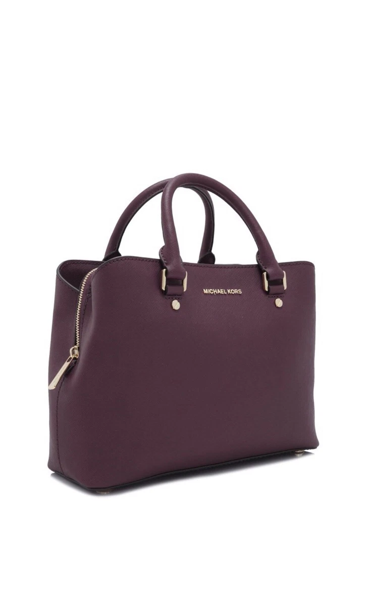Michael kors savannah satchel medium top