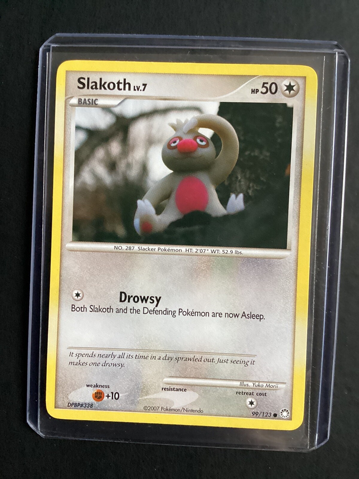 Slakoth 99/123 Mysterious Treasures Excellent Condition