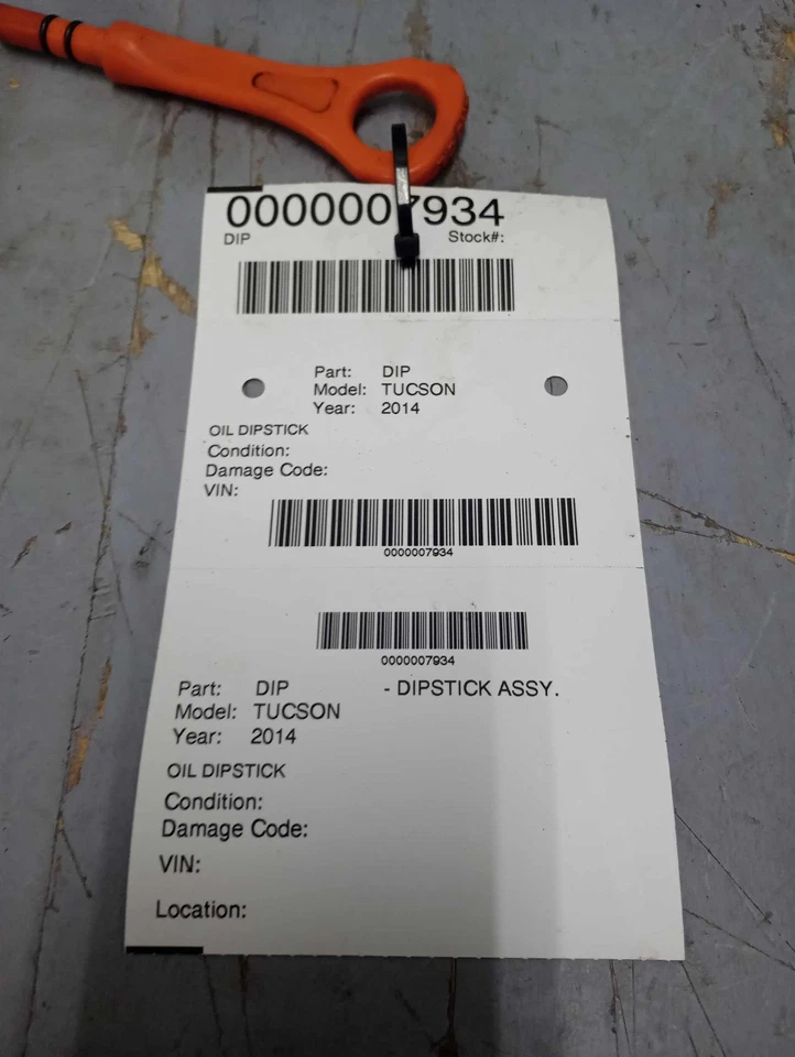 Hyundai Sonata 2.0 2012 turbo motor varilla de medición de aceite 26611-2G050 OEM Foto 4 de 4