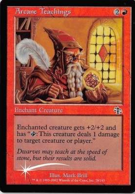 Arcane Teachings *FOIL Common* Magic MtG x1 Judgment SP
