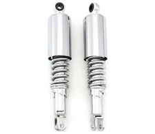 Chrome Motorcycle Rear Shocks 12 5/8" Honda CB350 CB360 CB450 CB500 CB550 CB750