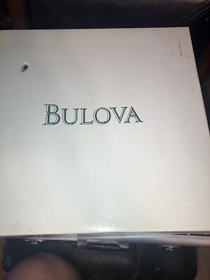 Bulova Westminster Quartz Bramley II Chiming Mantel Clock Walnut Wood Brass