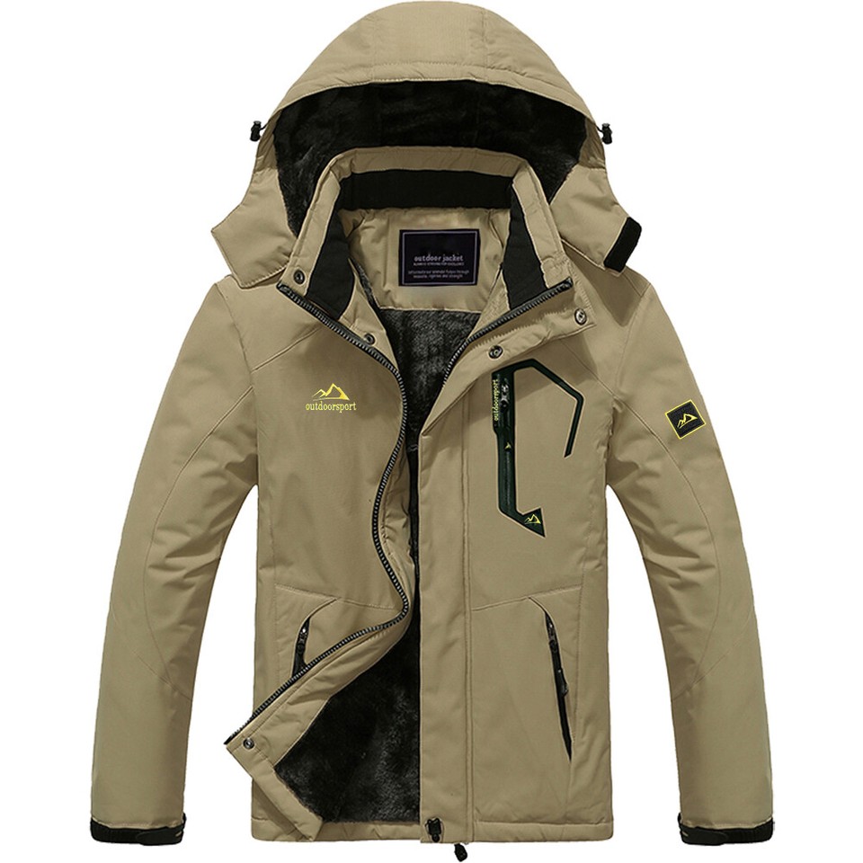 Oyad Men's Waterproof Winter Jacket With Warmth And Weatherproof Comfort For Daily Wear