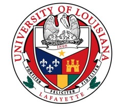 University of Louisiana at Lafayette Sticker Decal R7988