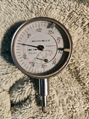 Hahn & Kolb Stuttgart Dial Indicator .01 mm