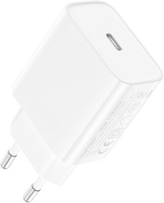 20W USB 3.1 Typ C Ladegerät Adapter für Apple iPhone 16e Strom Stecker L77 WEIß