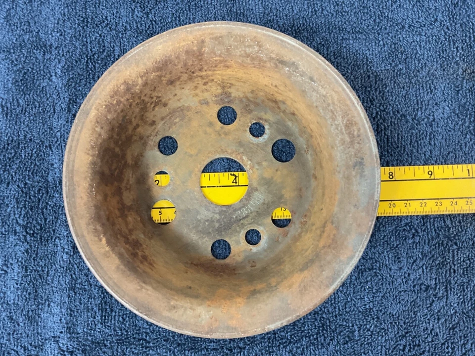 Polea cigüeñal Chevy bloque pequeño BONITA 283 327 Corvette Camaro Chevelle Nova Foto 4 de 4