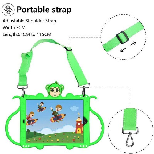 For iPad 10.2 8th 7th Gen Air3 Mini 5 Tough Kids Shockproof EVA Stand Case Cover - Picture 192 of 212