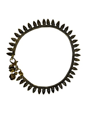 Gold Tone Anklet Wings Bells Ankle Bracelet Summer Foot Bollywood Belly Dancer