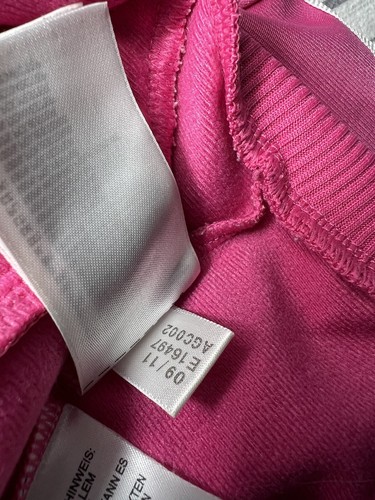 Adidas Felpa Rosa Bianco taglia XS Donna Women Trackshirt Sport Top - Imagen 8 de 9